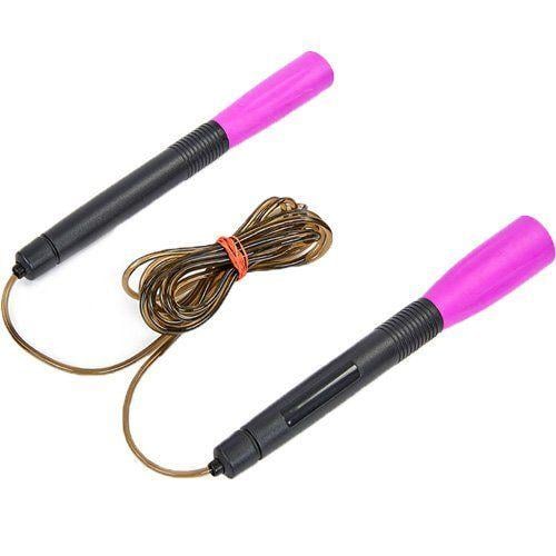 Скакалка скоростная FI-8295 Черно-фиолетовый (56429144)