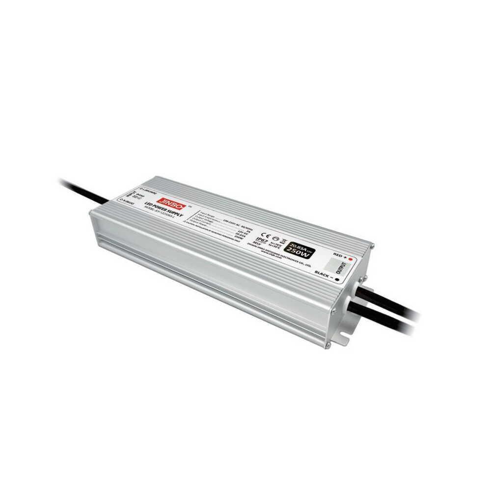 Блок живлення JINBO 250W 220V AC/24V DC IP67 (JLV-24250KA-L)