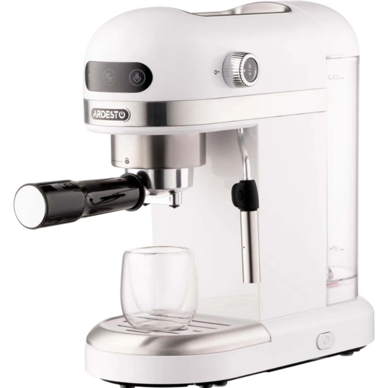 Кофеварка рожковая Ardesto YCM-E1500 20 бар Белый (29850484)