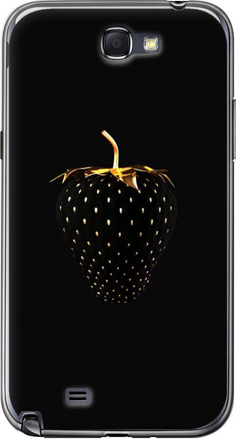 Чехол на Samsung Galaxy Note 2 N7100 Черная клубника (3585t-17-42517)