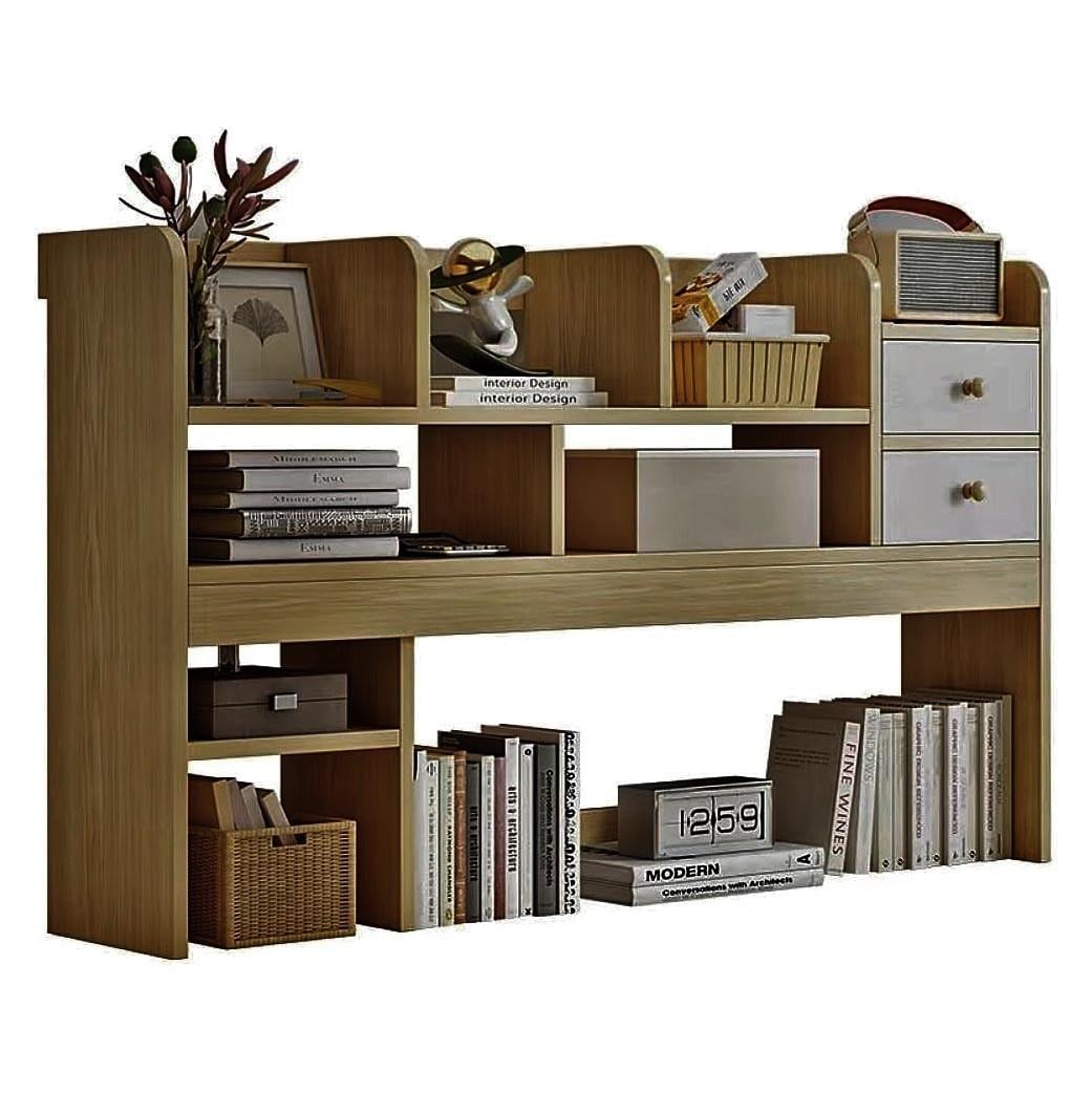 Полка-надстройка настольная из дерева Ирисия сиена (АКД-007805)