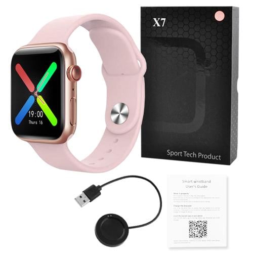 Смарт-часы IWO X7 с шагомером/тонометром/пульсометром - фото 4 Смарт-часы IWO X7 с шагомером/тонометром/пульсометром - фото 4