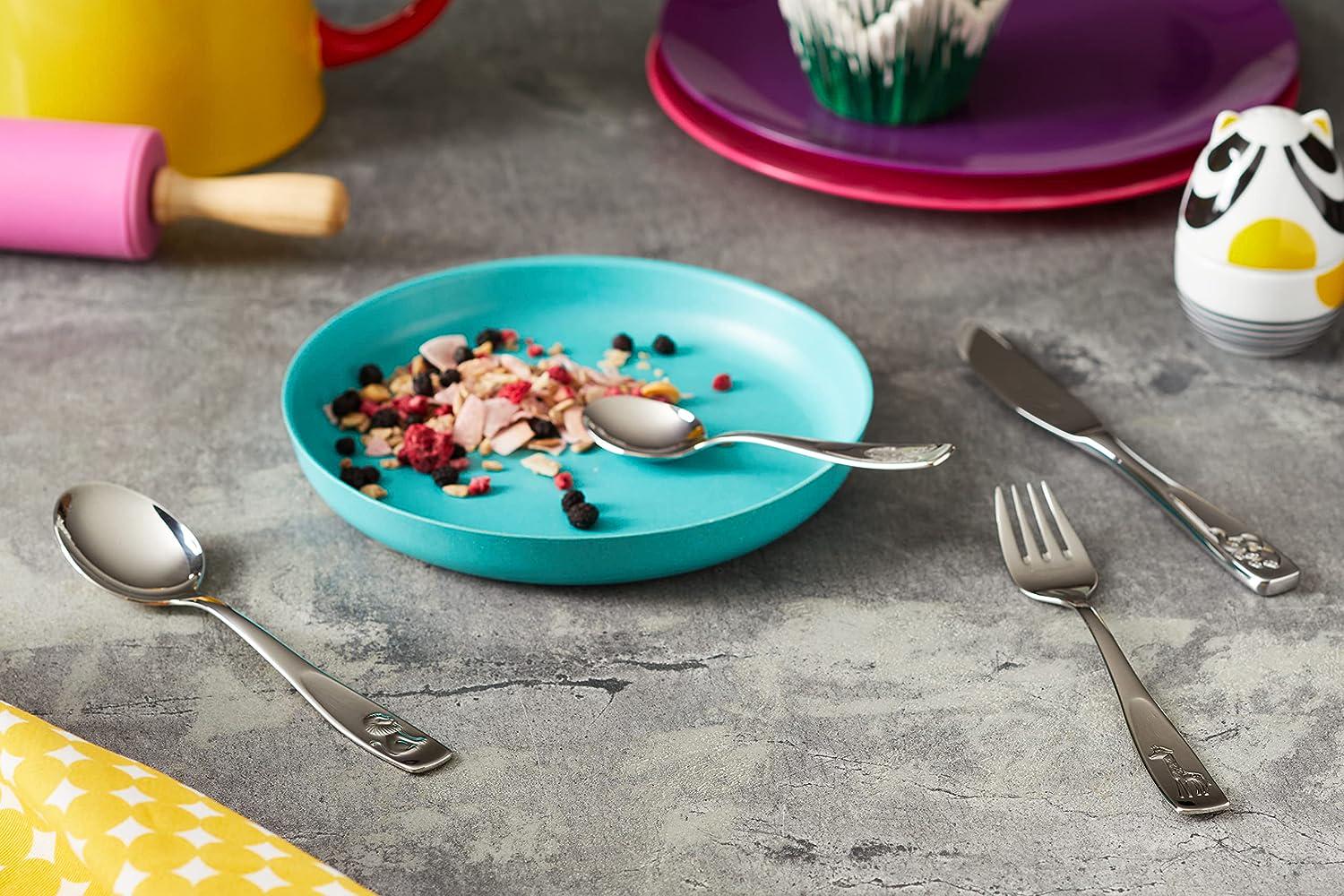 Набор детских столовых приборов Tiere Kinderartikel WMF 4 предмета (12 8005 6040) - фото 5