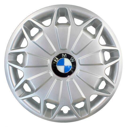 Автомобильные колпаки SKS 338 R15 с логотипом BMW 4 шт. Серебристый