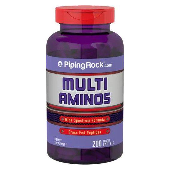 Аминокомплекс Piping Rock Multi Aminos 1000 мг 200 капсул (000003695)