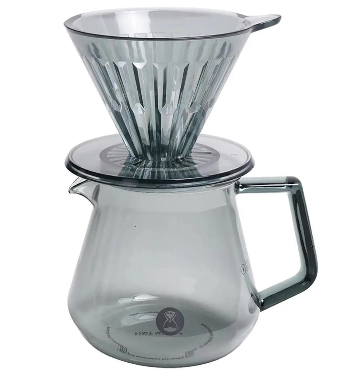 Набір для приготування кави Timemore Crystal Eye Brewer Set Smokey V02 (300494)