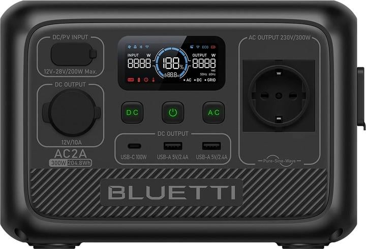 Зарядна станція Bluetti AC2A 300W 204Wh