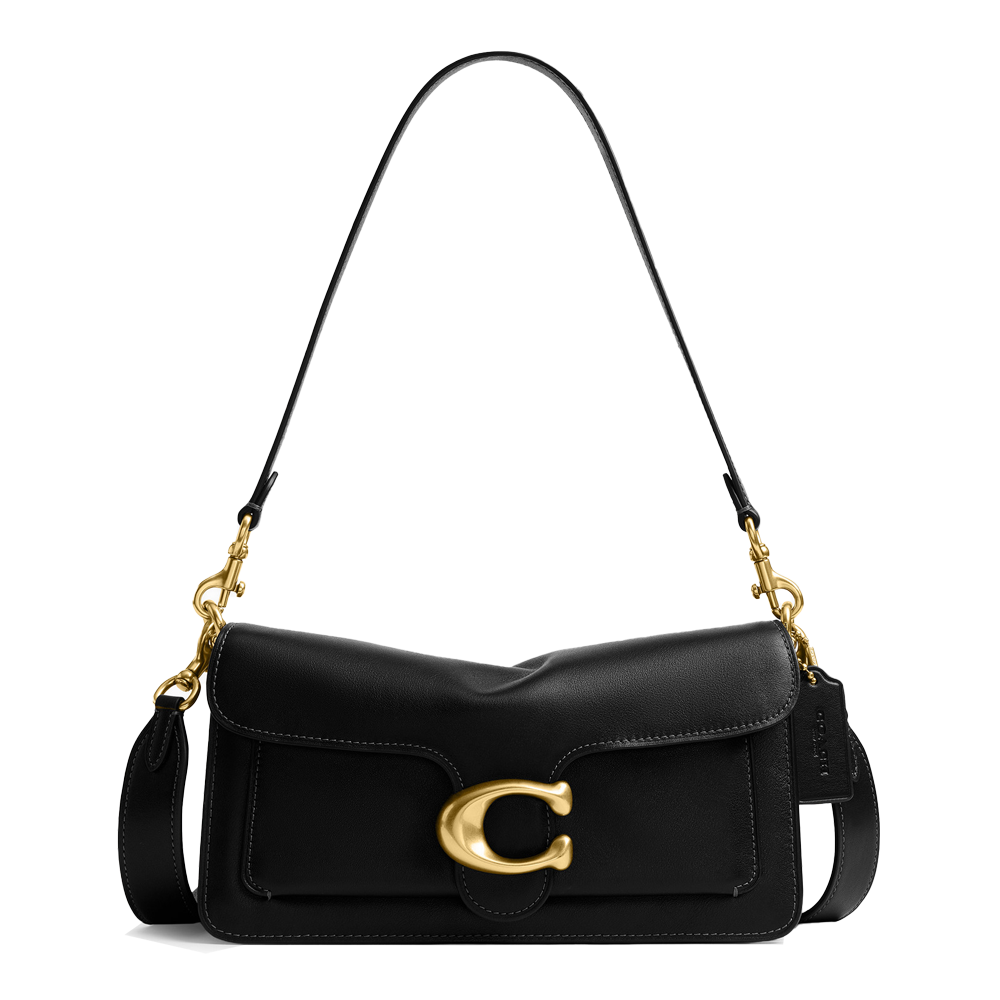 Сумка женская Coach Tabby Shoulder Bag 26 Brass/Black (CH54)