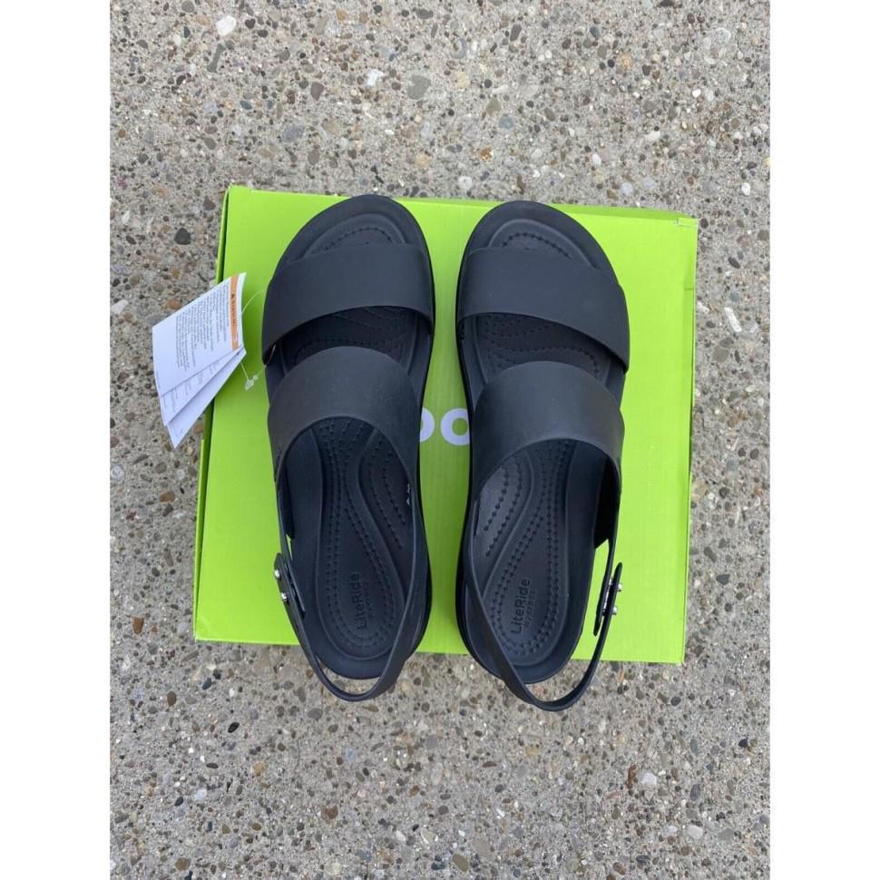 Синдали женские Crocs Brooklyn Low Wedge р. 39/40 Black (17500) - фото 11 Синдали женские Crocs Brooklyn Low Wedge р. 39/40 Black (17500) - фото 11