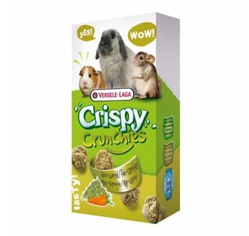 Лакомство для кроликов и грызунов Versele-Laga Crispy Crunchies Hay/Carrot 75 г (620915)