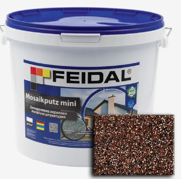 Штукатурка декоративная акриловая мозаичная Feidal Mosaikputz mini А29 15 кг (1886455794)