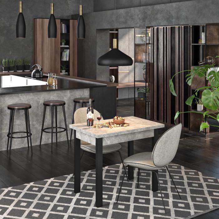 Стіл-трансформер Knap Knap Gustus 120х90х73,5 см Дуб сонома (24604425) - фото 4