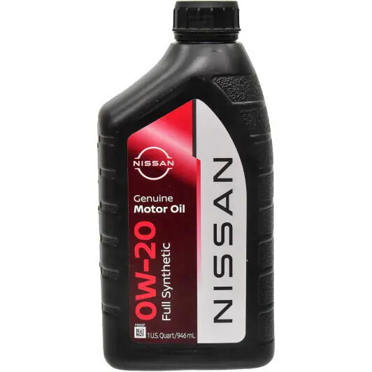Моторна олива Nissan Genuine Motor Oil 0W-20 0,946 л (999pk000w20n)