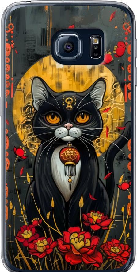Чехол на Samsung Galaxy S6 G920 China Cat (6134u-80-42517) Чехол на Samsung Galaxy S6 G920 China Cat (6134u-80-42517)