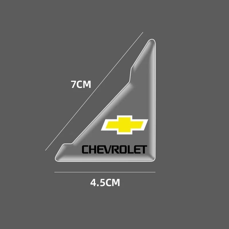 Уголки накладки на двери автомобиля Chevrolet для защиты от сколов/царапины/вмятин (2017858991) - фото 3
