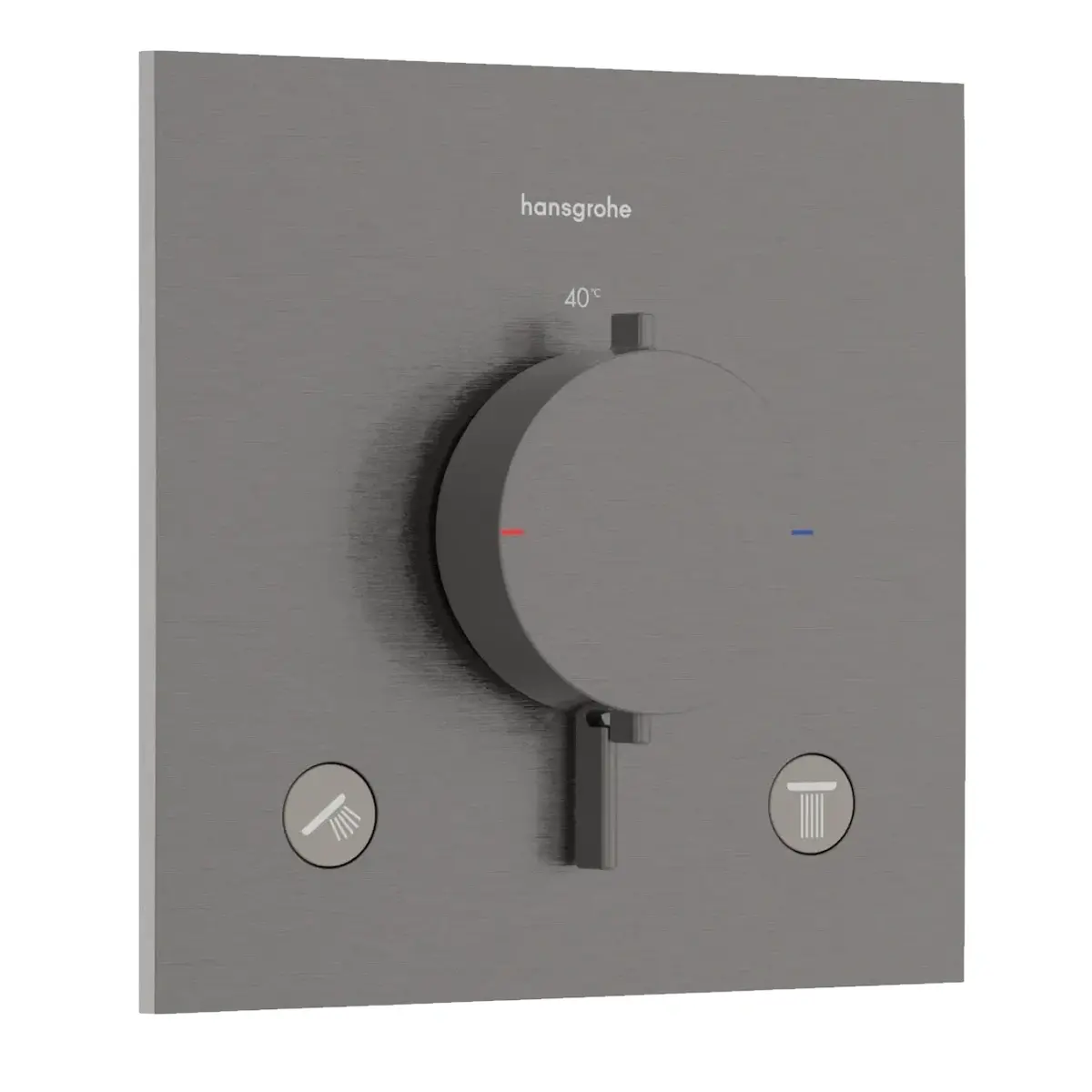 Смеситель для душа Hansgrohe Ecostat Comfort E термостатический Черный матовый (33711340)