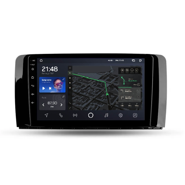 Штатна магнітола AMS T910 6+128 Gb Mercedes Benz R-Class W251 R280 R300 R320 2005-2009