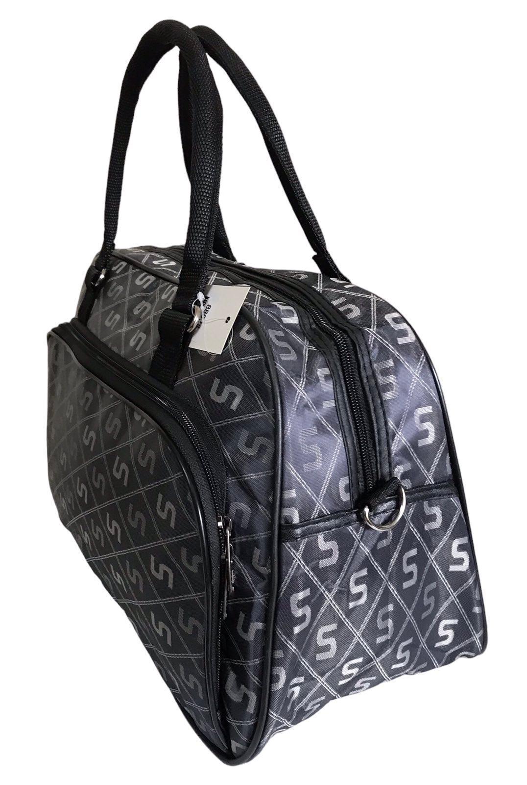 Сумка дорожная ручная кладь с длинным ремнем через плечо Темно-серый (8802GB) - фото 2 Сумка дорожная ручная кладь с длинным ремнем через плечо Темно-серый (8802GB) - фото 2