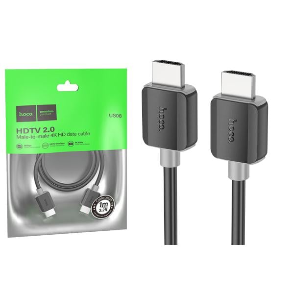 Кабель HDTV US08 2.0 Male to Male 4K HD Data Cable 1 м (25270789)