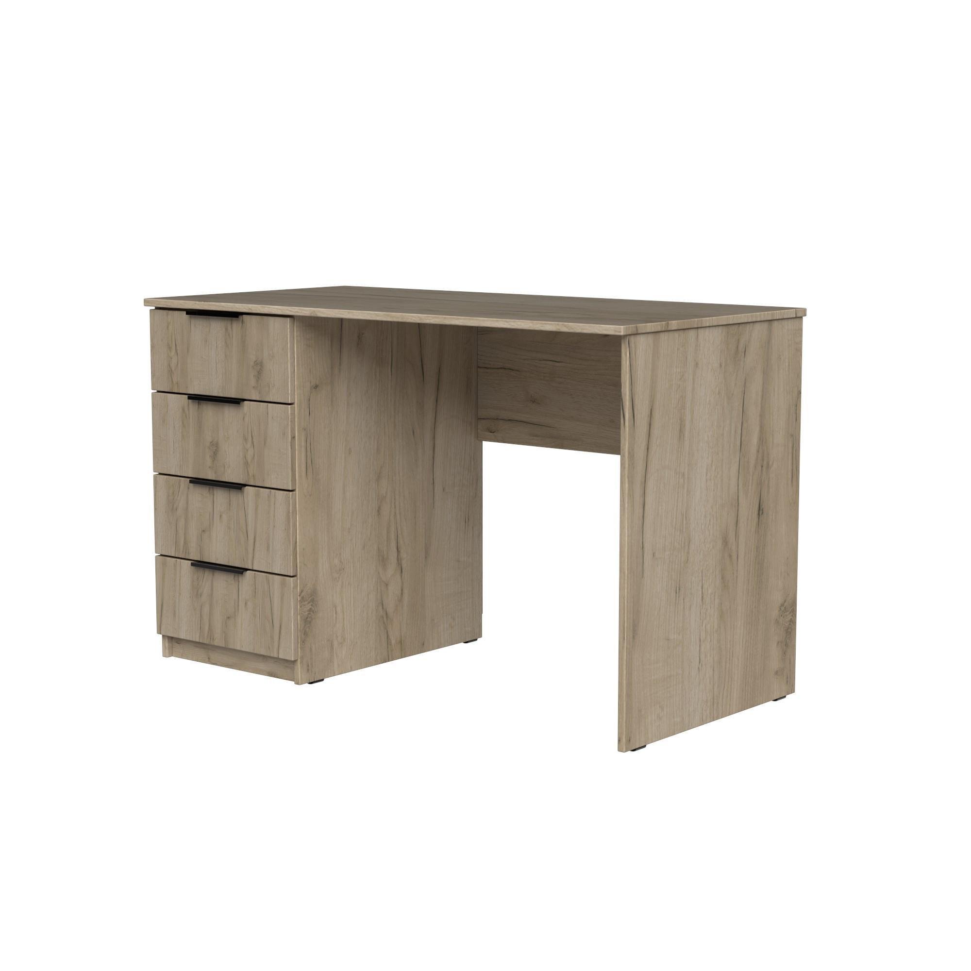 Стол письменный СП2 4Я SENAM 750х1100х600 мм ДСП Дуб Крафт Серый - фото 3