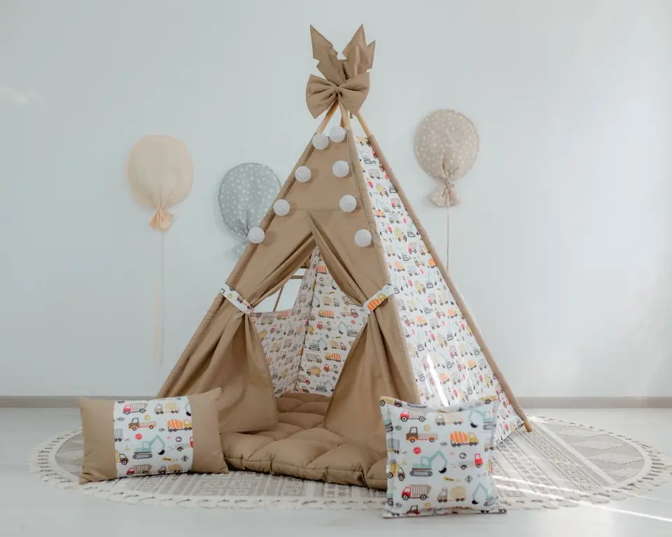 Вигвам для ребенка Машинки с матрасом БОН БОН (0001091) - фото 11 Вигвам для ребенка Машинки с матрасом БОН БОН (0001091) - фото 11