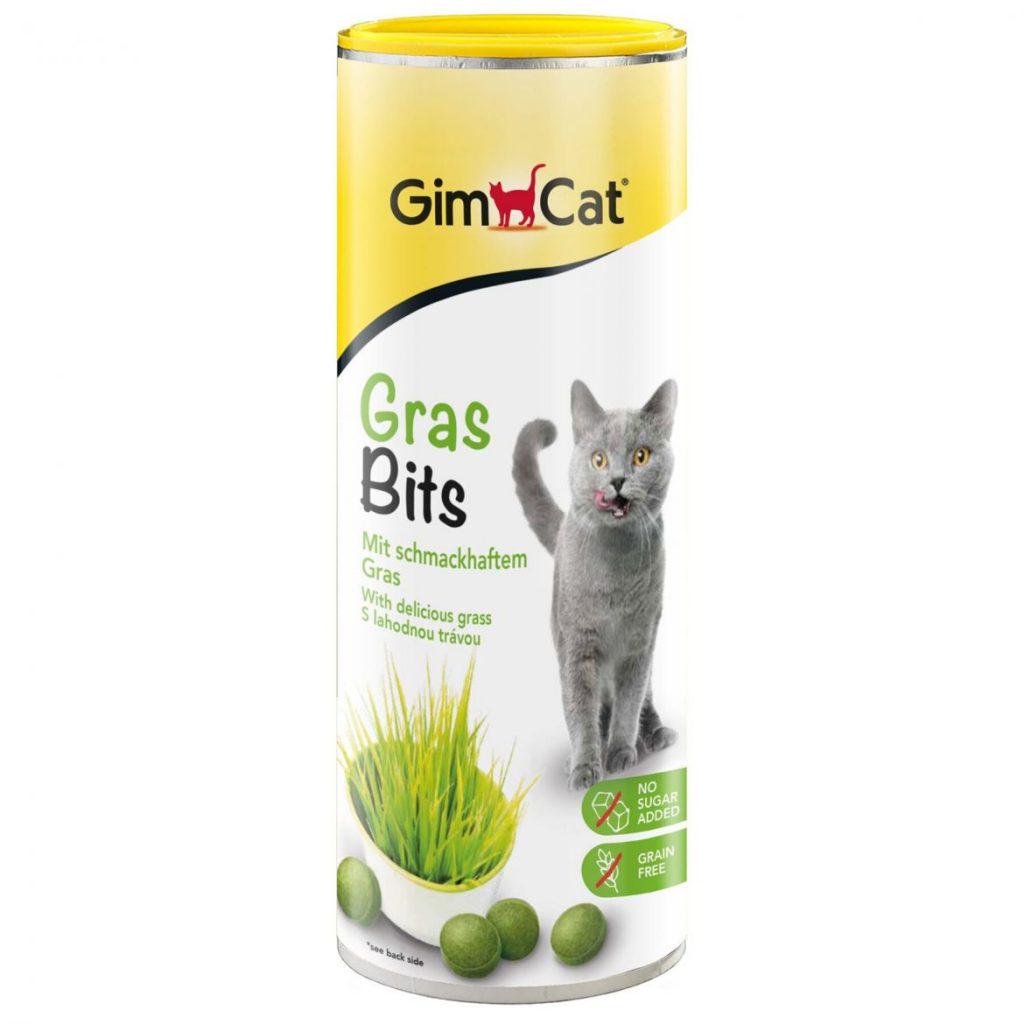 Ласощі для котів GimCat Gras Bits з натуральною травою 425 г (417080)