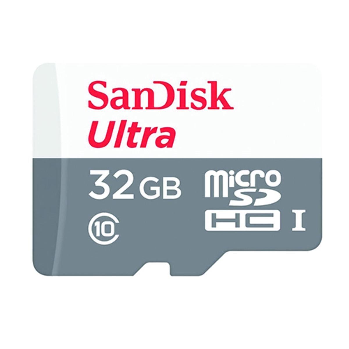 Карта памяти microSDHC SanDisk Ultra 32 Gb class 10 A1 100 Mb/s