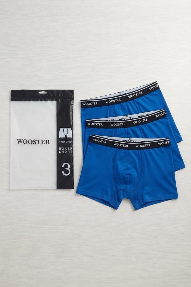 Трусы мужские Wooster 196063*50 3 шт. W-063/W-063/W-063 L Синий (196063-L) Трусы мужские Wooster 196063*50 3 шт. W-063/W-063/W-063 L Синий (196063-L)