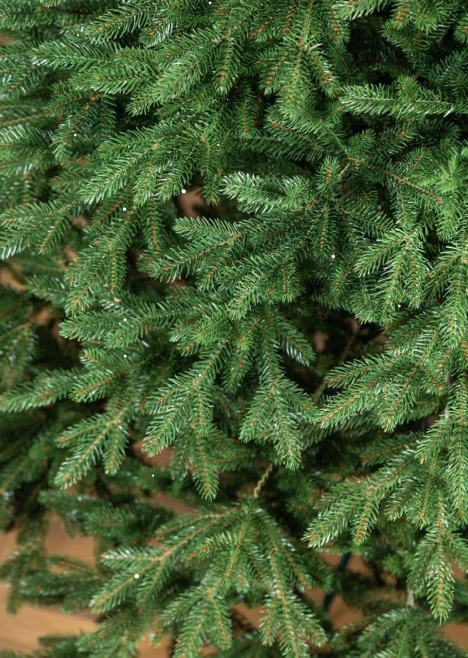 Штучна ялинка лита Альпійська з металевою підставкою 1,50 м Зелений (NYT15138) - фото 6