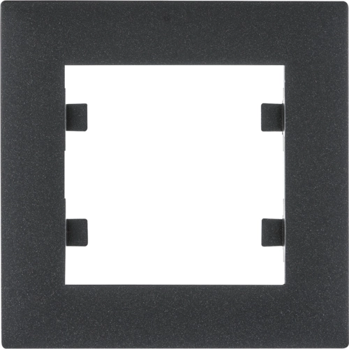 Рамка одноместная Hager Lumina Intens Черный (WL5513)