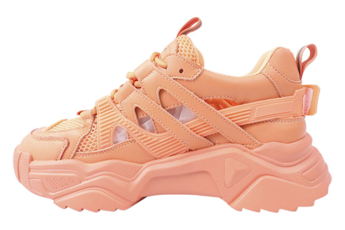 Кросівки жіночі Vikonty зі шкіри на низькому ходу на шнурівці р. 37 Помаранчевий (258-21LK) - фото 2 Кросівки жіночі Vikonty зі шкіри на низькому ходу на шнурівці р. 37 Помаранчевий (258-21LK) - фото 2