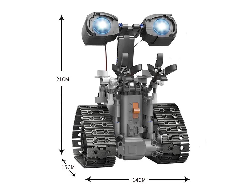 Конструктор робот Wall Е на дистанционном управлении 408 деталей (1010-915-01) - фото 3