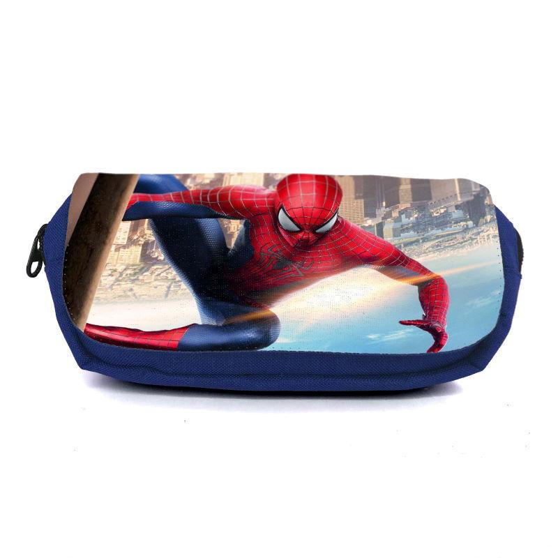 Пенал школьный Паук Spiderman-04 Синий (1559444041)