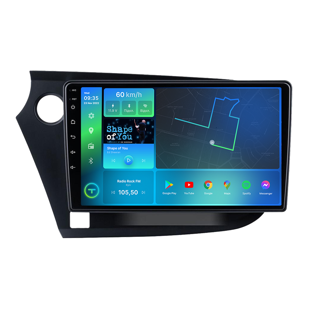 Магнитола штатная Torssen Honda Insight 2009-2014 F9432 4G Carplay DSP (202307945)