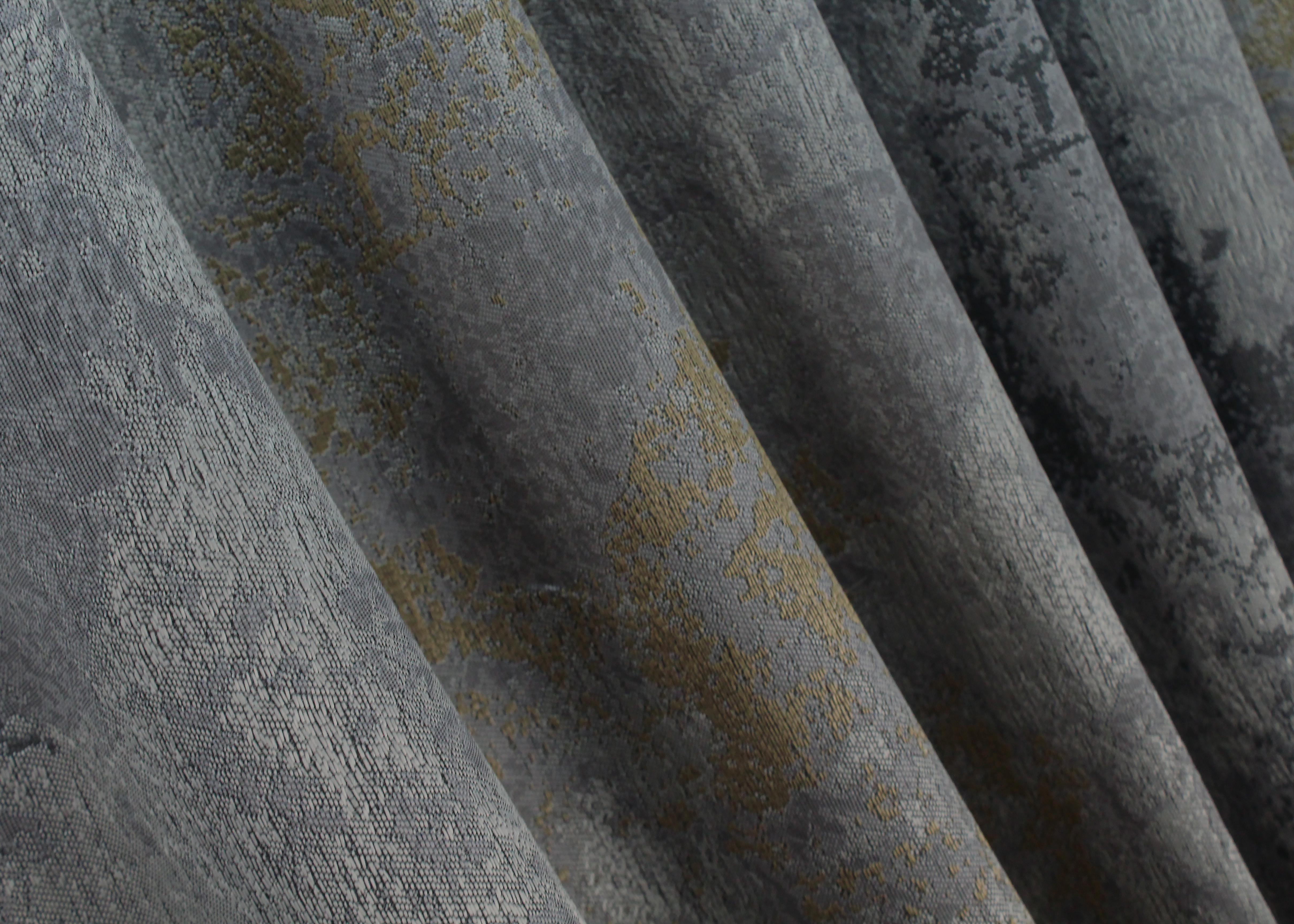 Комплект готовых штор VR-Textil Мрамор Al-7 № 1471ш 150х290 см 2 шт. Серый/Золотистый (33-0325) - фото 6 Комплект готовых штор VR-Textil Мрамор Al-7 № 1471ш 150х290 см 2 шт. Серый/Золотистый (33-0325) - фото 6