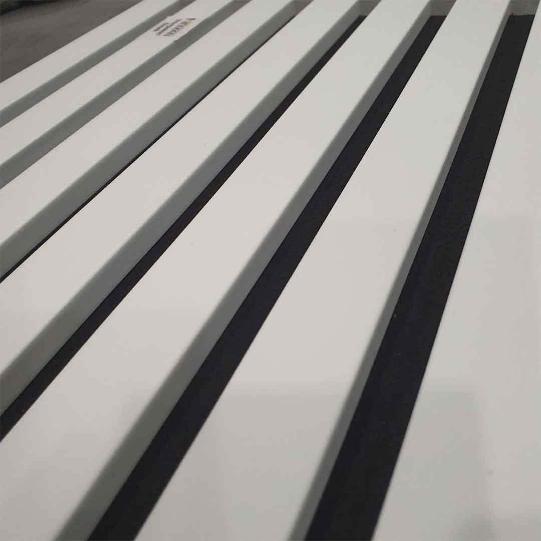 Панель стеновая акустическая реечная Neman 2780х300 мм Ультрамат белый - фото 2