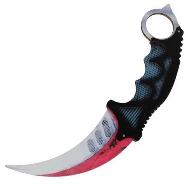 Дитячий іграшковий ніж Сувенірний Керамбіт AUTOTRONIC KAR-AU дерев'яний (RLT35820)