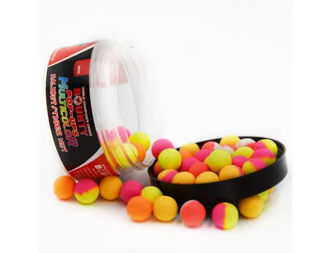 Поп-ап Bounty Multicolor Halibut/tiger Nut 10 мм 55 шт. (HT036) - фото 1 Поп-ап Bounty Multicolor Halibut/tiger Nut 10 мм 55 шт. (HT036) - фото 1