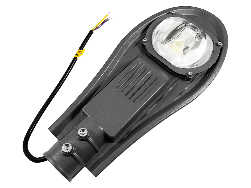 Світильник на стовп Lemanso CAB66-30 30W 3600Lm 180-265V захист від грози 4KV Сірий (9114)