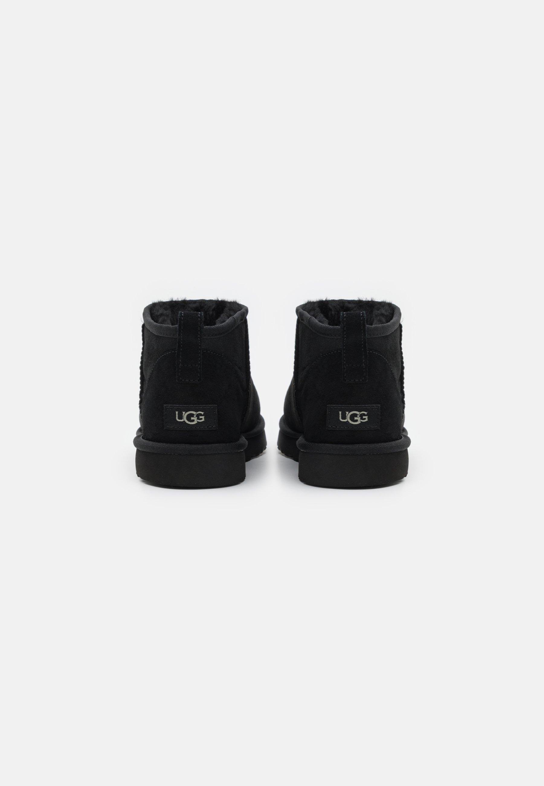 Угги женские UGG Classic Ultra Mini р. 38 Black (1116109) - фото 4