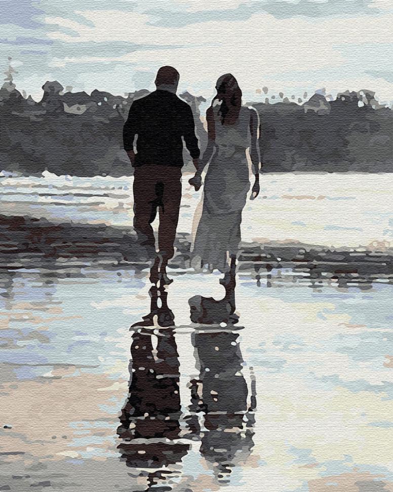 Картина по номерам Brushme "Пара на набережной" (GX30314)