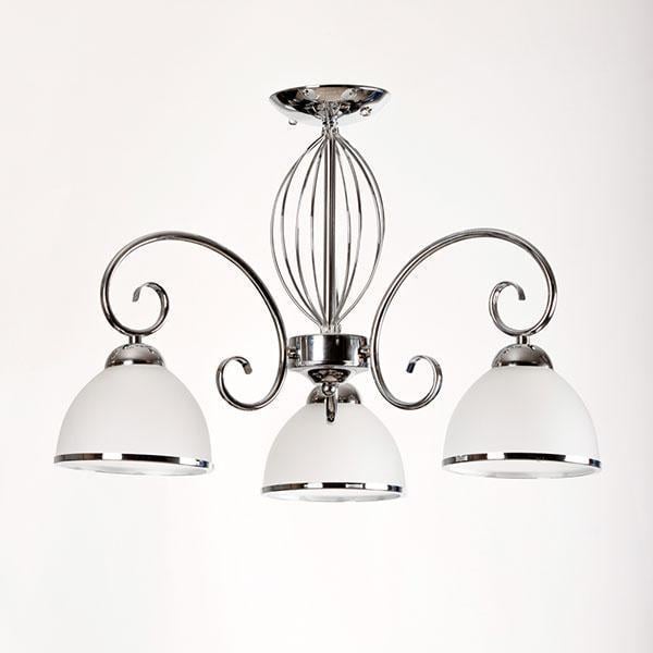 Люстра классическая на 3 плафона Svet 4573/3CH Серебристый