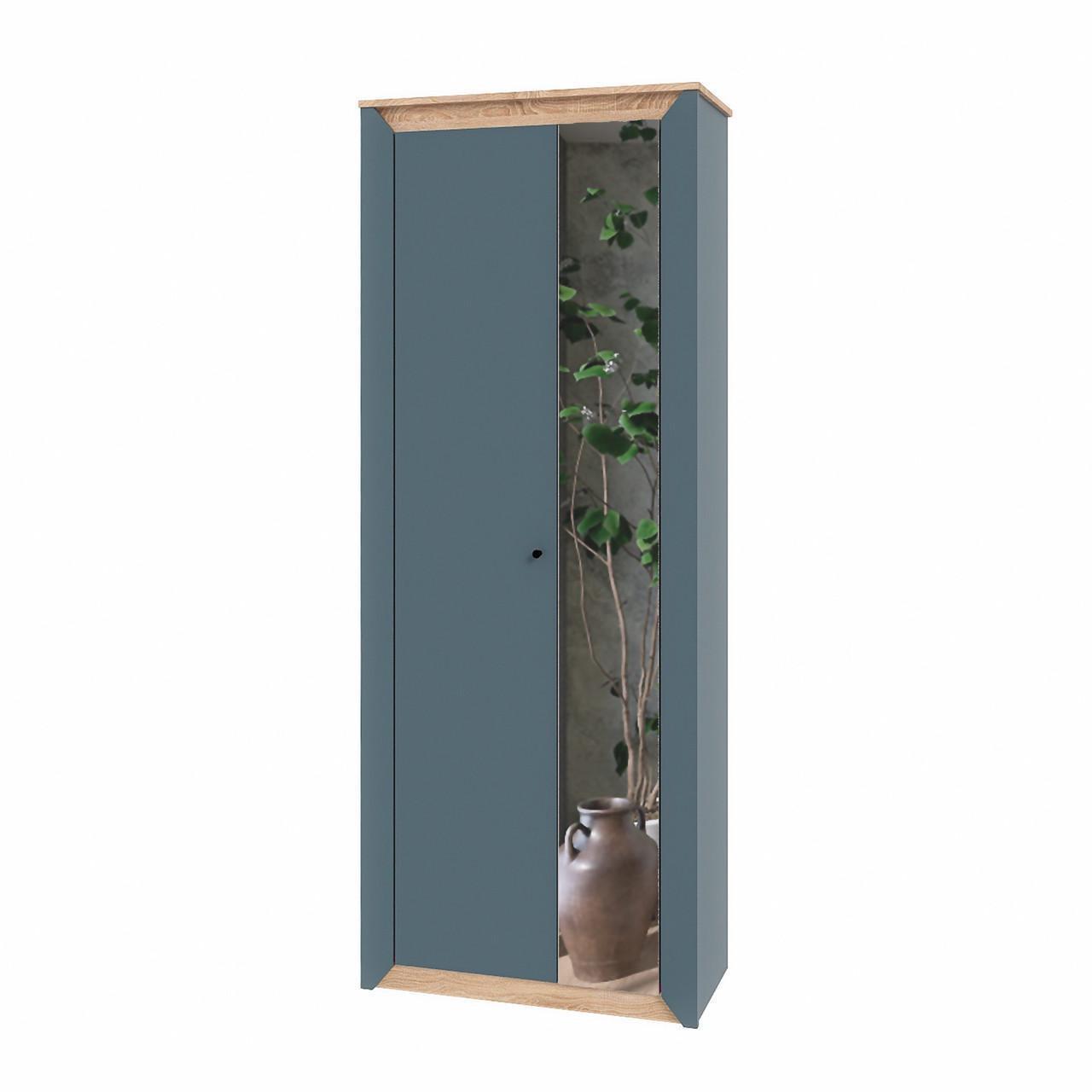 Шкаф Эверест Нордик-800 800х380х2050 мм Дуб крафт золотой/графитовый (ЕВ20655)