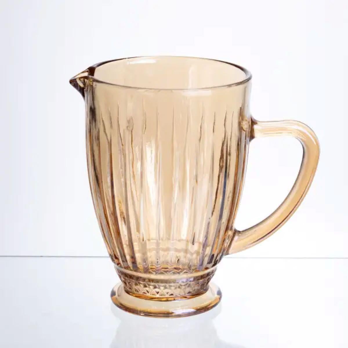 Кувшин для напитков фигурный 1,2 л Янтарный HP-19-243