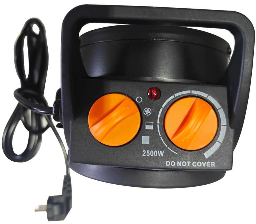 Тепловентилятор електричний обігрівач Kraft&Dele KD11727 2,5 кВт 230 В - фото 7