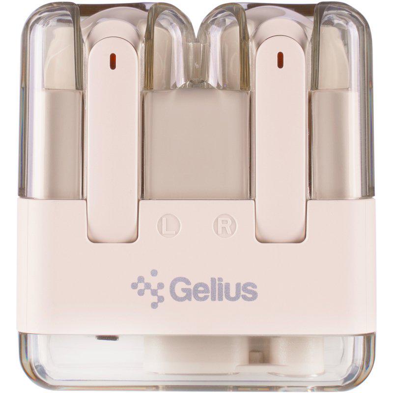 Наушники беспроводные TWS Gelius Monster GP-TWS043 Biege (99811) - фото 7 Наушники беспроводные TWS Gelius Monster GP-TWS043 Biege (99811) - фото 7