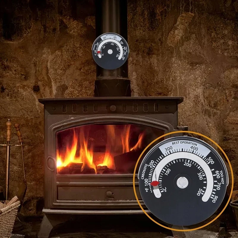 Термометр камінний PT1 магнітний до 500 °C (134992) - фото 8