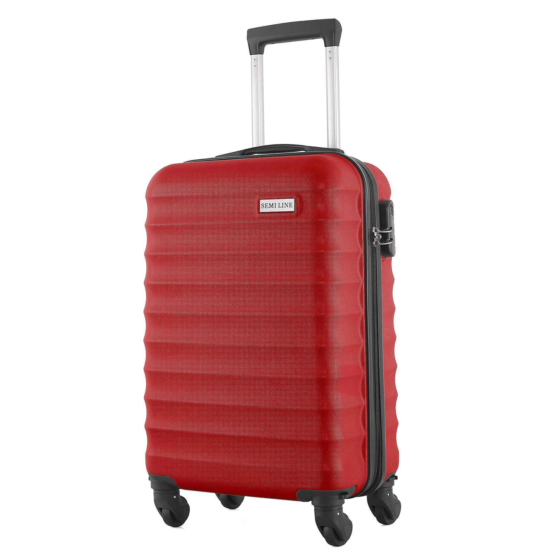 Чемодан SEMI LINE 20" S Red (T5578-2) Чемодан SEMI LINE 20" S Red (T5578-2)