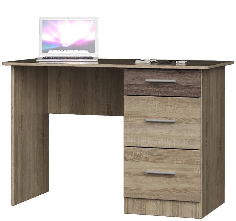 Письменный стол Эверест Школьник-4 1100х550х750 мм Дуб сонома/Трюфель (EVR-20076)