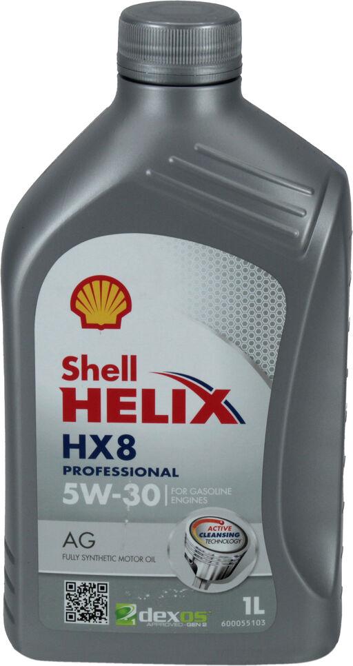 Моторное масло SHELL Helix HX8 Professional AG бензин/дизель 5W-30 1 л (1401449)